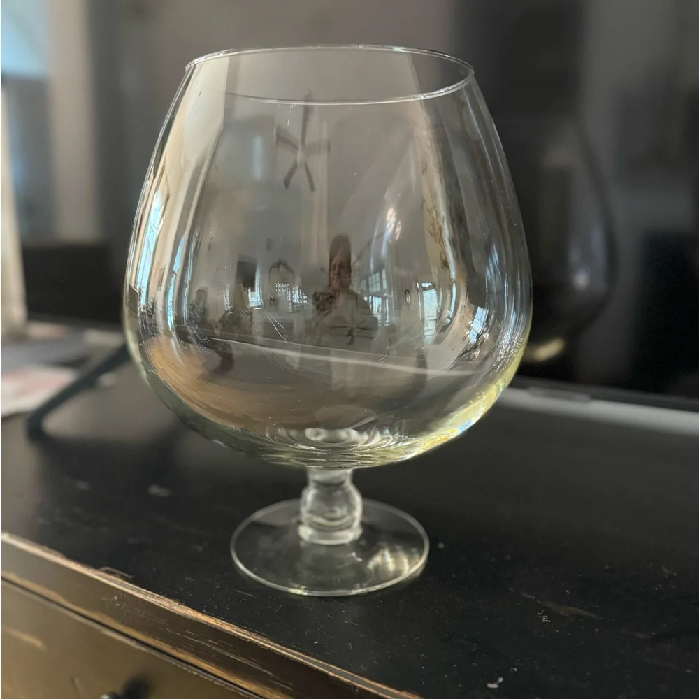 Vintage Large Brandy Glass / Vase